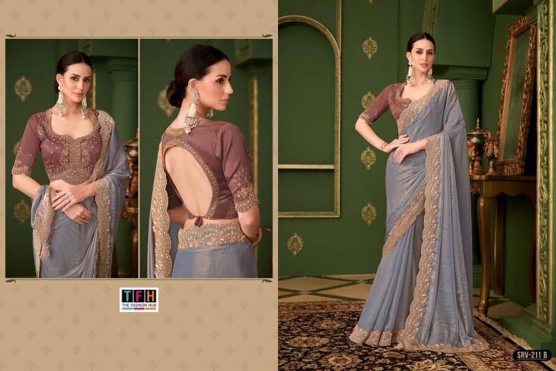 Tfh sarvaratna hits Wholesale saree market in Delhi